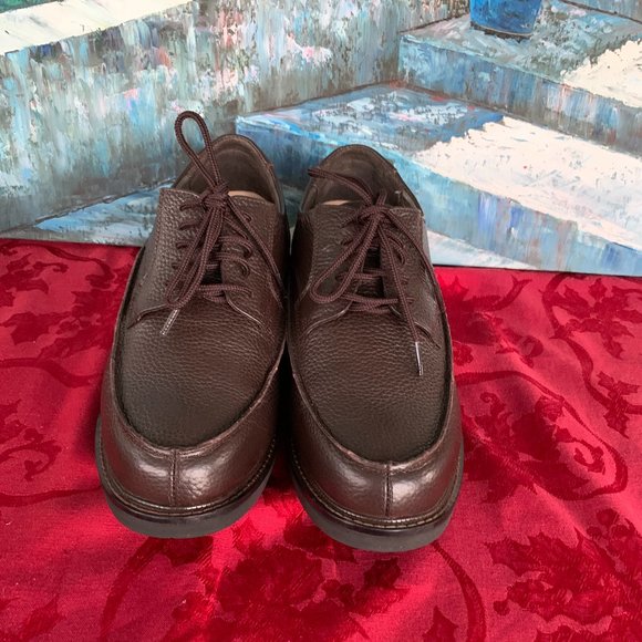 NEW! Apex Lexington LT910M Oxfords Brown Leather Men\'s 11 X-Wide main image 6